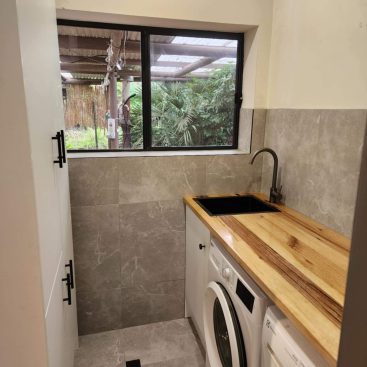 Compact laundry renovation at Aldinga.